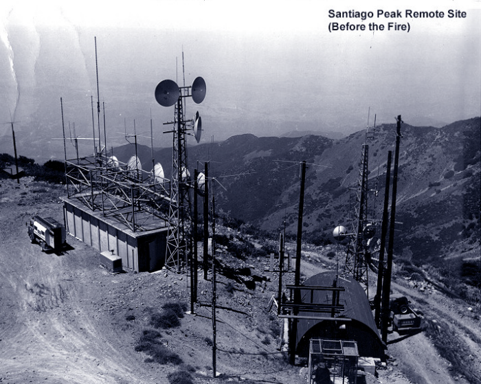 Santiago Peak Remote Site (before the fire)