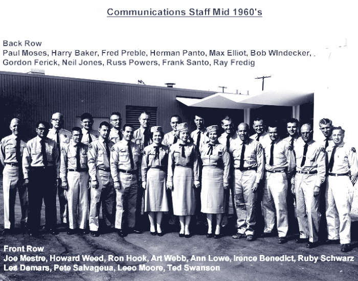 Communications Staff Mid 1960's